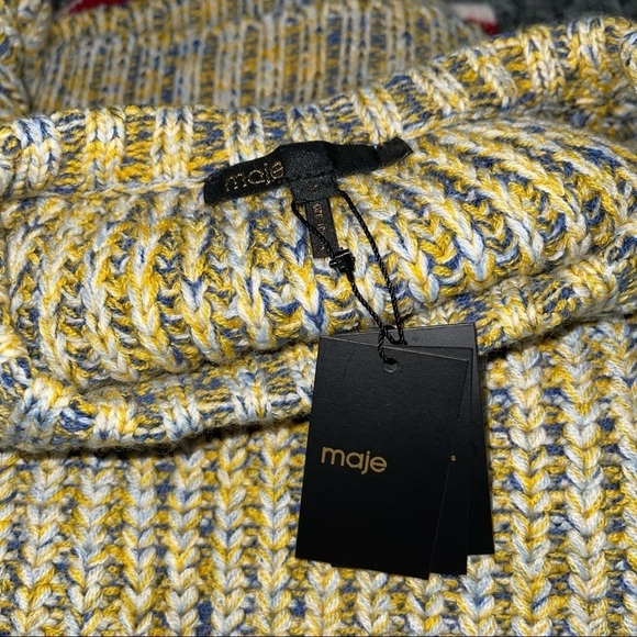 NWT Maje Women Sweater Size 2 - Picture 11 of 13